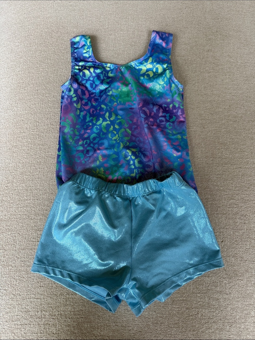 Gymnastics leotard 2 piece